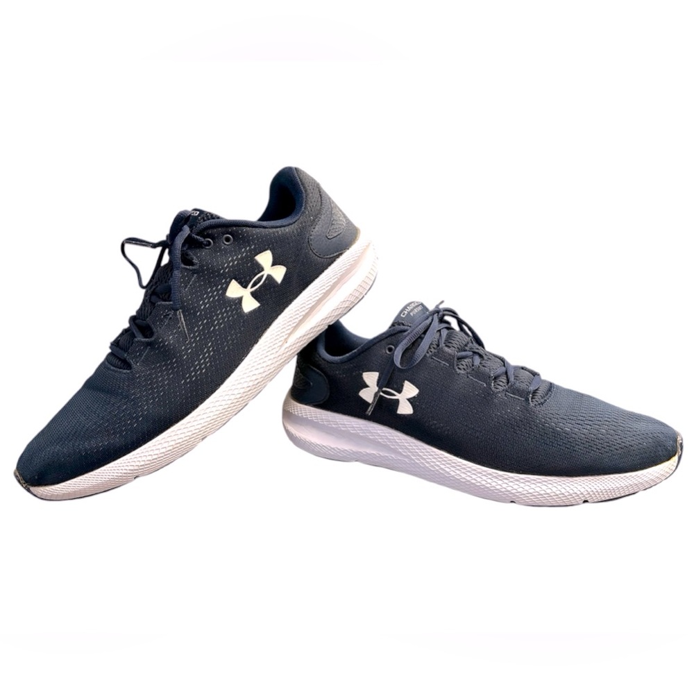 Under Armour Mens Charged Pursuit 2 Navy Blue Running Shoes Sneakers size 13